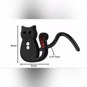 Cat-Shaped nose ring